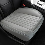 Car Seat Bottom Covers , Universal Auto Seat Cushions, Nappa Leather Full Wrapping Edge Compatible with Most of Vehicles - SUVs/Sedans/Pickup Trucks